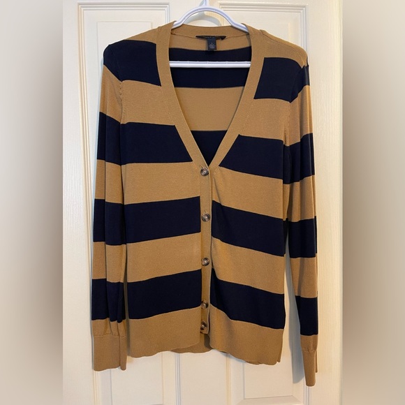 NWOT Women’s Tommy Hilfiger Rugby Stripe Cardigan - Picture 1 of 3
